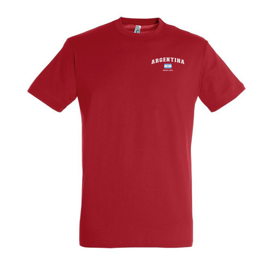 Needen 11380-CDAR - Unisex T-Shirt mit Argentinien-Design