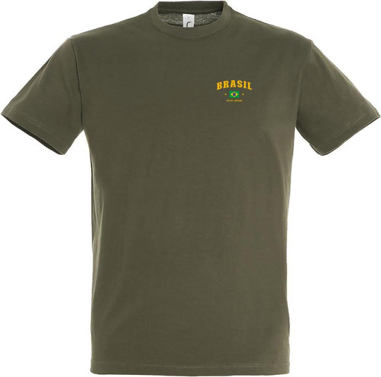 Needen 11380-CDBR - Brasil Themed Unisex T-shirt