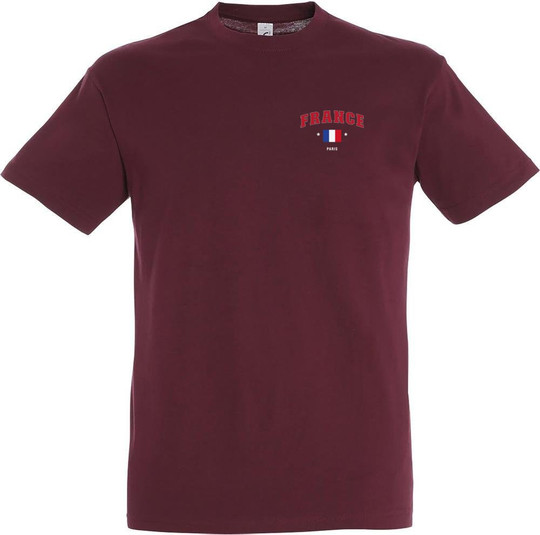 Needen 11380-CDFR - France Themed Unisex T-shirt