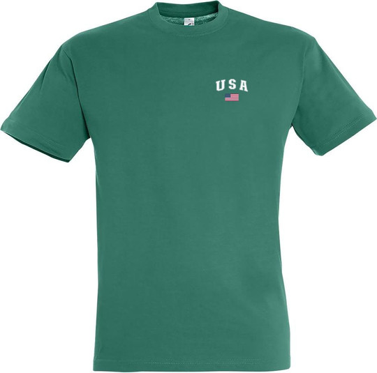 Usa Themed Cotton T-Shirt 11380-CDUSA