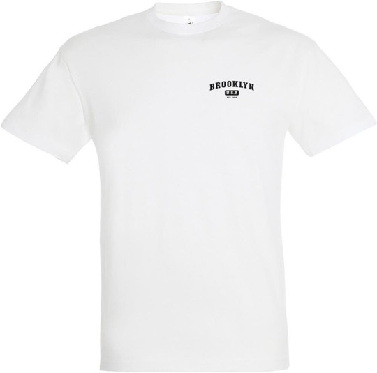 T-shirt Design Urbain Brooklyn 11380-CLBK