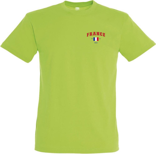Needen 11380-CLFR - France Themed Unisex T-shirt