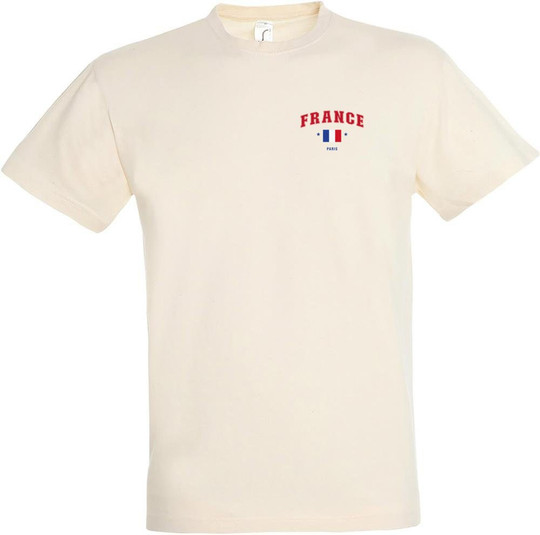 Needen 11380-CLFR - France Themed Unisex T-shirt