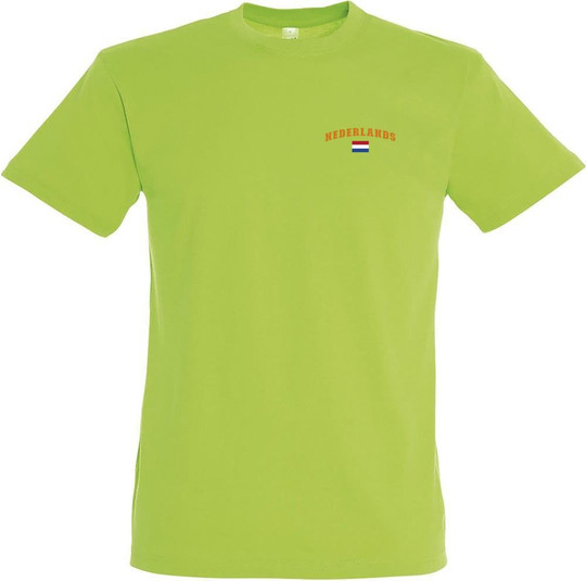 Needen 11380-CLNL - Nederlands Themed Round Collar T-shirt