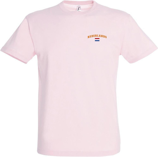 Needen 11380-CLNL - Nederlands Themed Round Collar T-shirt
