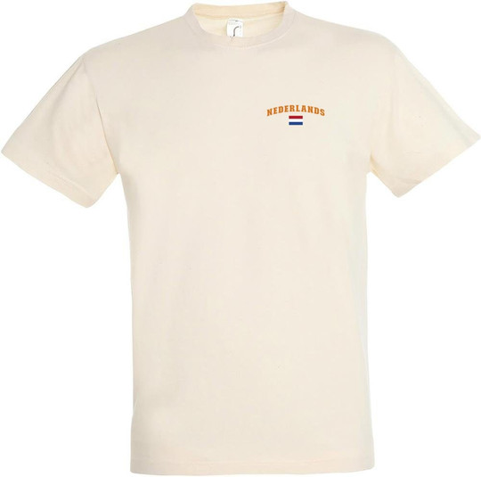 Needen 11380-CLNL - Nederlands Themed Round Collar T-shirt