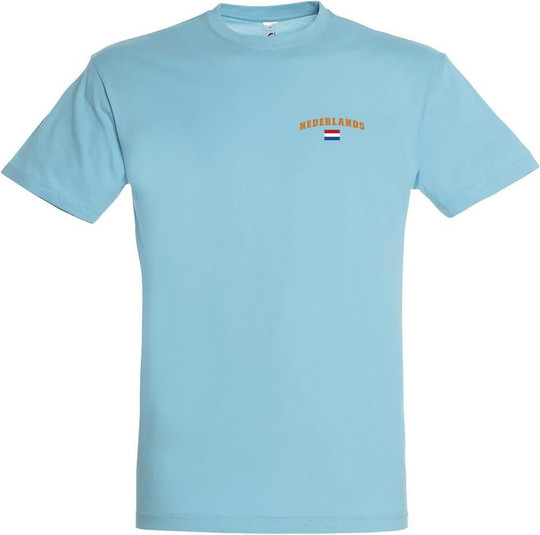 Needen 11380-CLNL - Nederlands Themed Round Collar T-shirt