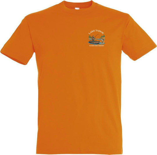 Needen 11380-N2DLK - Unisex T-shirt met Meer Design
