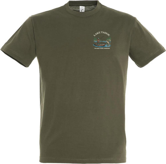 Needen 11380-N2DLK - Unisex Lake Design T-shirt