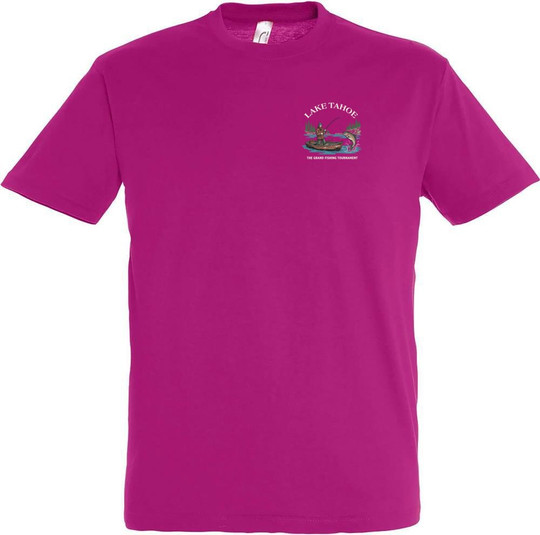 Needen 11380-N2DLK - T-shirt Unisex z Wzorem Jeziora