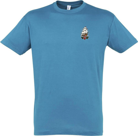 Ship Design Cotton T-shirt 11380-N2DSP