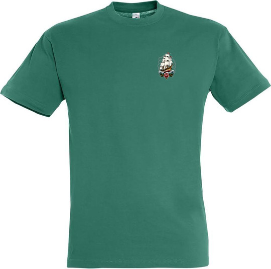 T-shirt Coton Design Bateau 11380-N2DSP