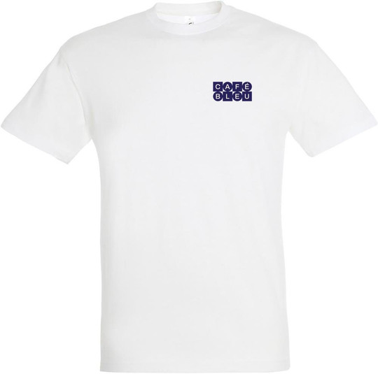 T-shirt 'Bleu' à motif graphique 11380-N2LBL