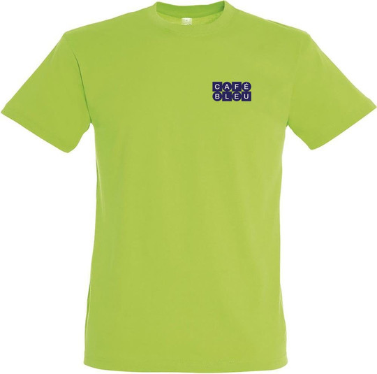 Needen 11380-N2LBL - Bleu Graphic Design T-shirt