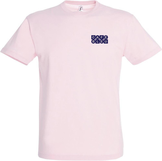 Needen 11380-N2LBL - T-Shirt mit 'Bleu' Grafikdesign