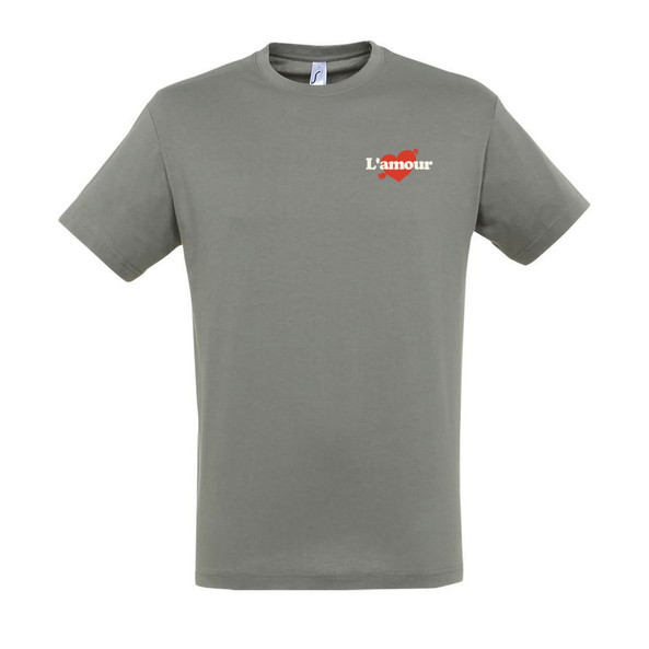 Needen 11380-N1DA - Unisex 'L'amour' -painatuksella T-paita