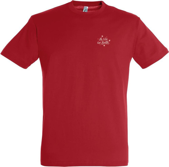Needen 11380-N1DB - La vie est belle Design T-shirt