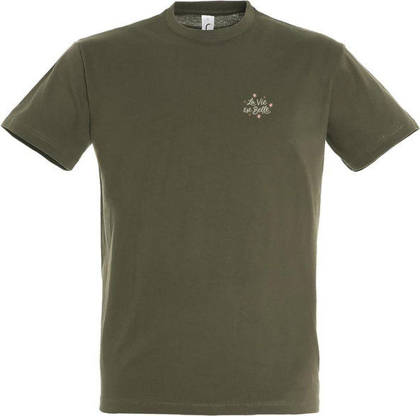 Needen 11380-N1DB - T-Shirt La vie est belle