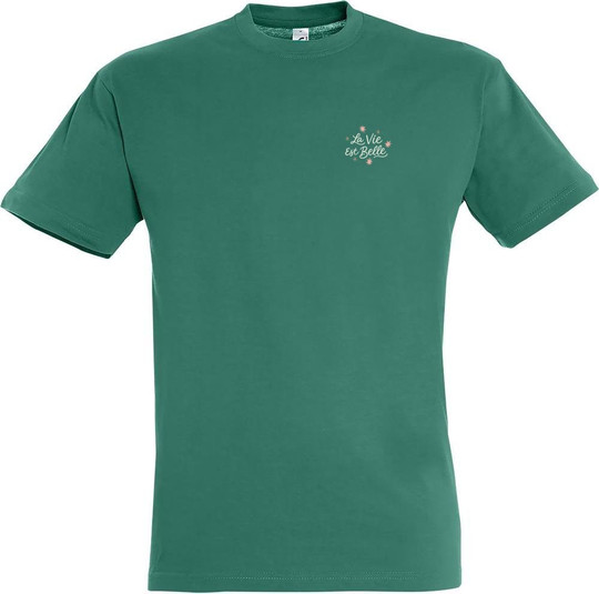 T-shirt Design La vie est belle 11380-N1DB