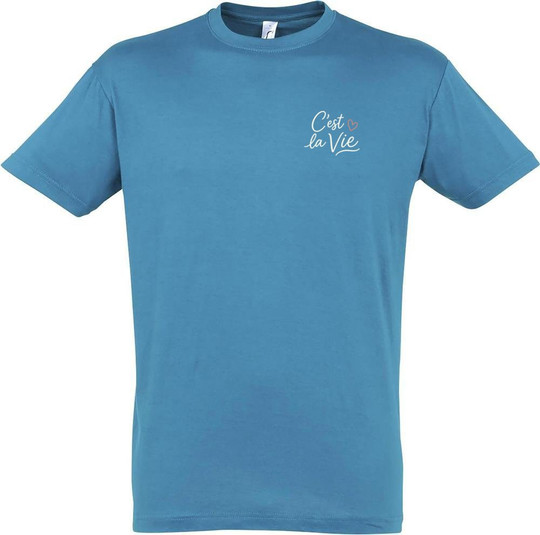 'C'est la vie' Graphic T-shirt 11380-N1DCV