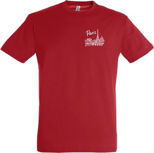 Needen 11380-N1DPR - Paris City Design T-shirt