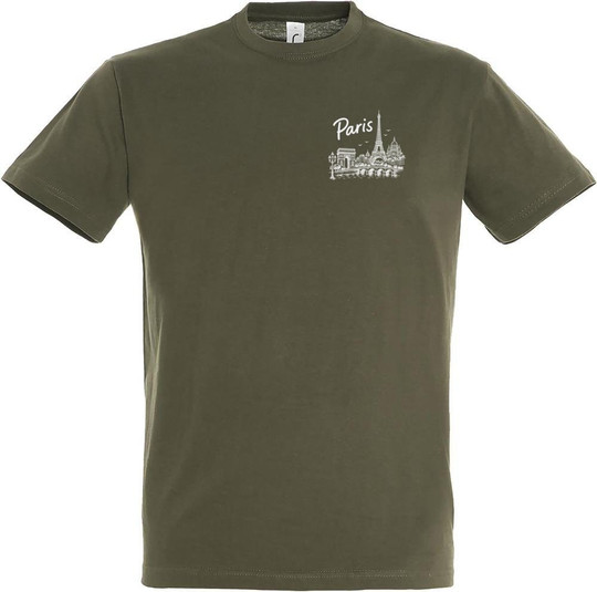 Needen 11380-N1DPR - Paris City Design T-shirt