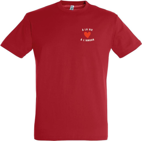 Needen 11380-N1DV - Life and Love Graphic T-shirt