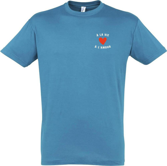 Needen 11380-N1DV - Life and Love Graphic T-shirt