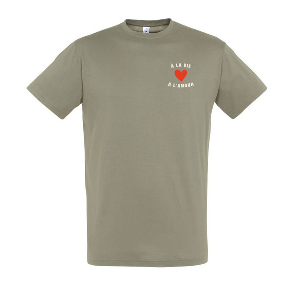 Needen 11380-N1DV - Life and Love Graphic T-shirt