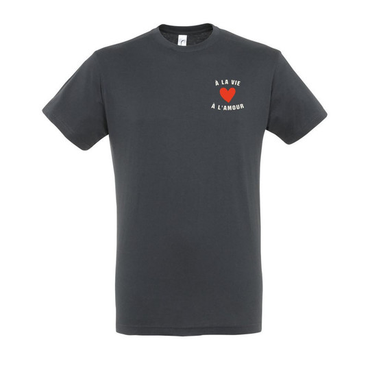 Needen 11380-N1DV - Life and Love Graphic T-shirt