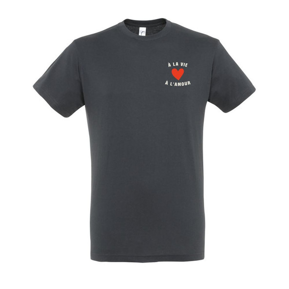 Needen 11380-N1DV - Life and Love Graphic T-shirt