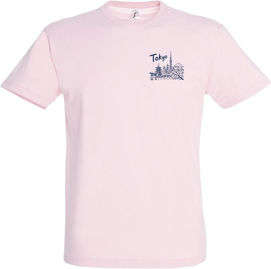 Tokyo City Design Unisex T-shirt 11380-N1LTK