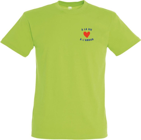 Needen 11380-N1LV - Design T-Shirt 'Auf das Leben, auf die Liebe'