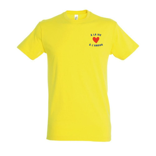 Needen 11380-N1LV - 'To Life, To Love' Design T-Shirt