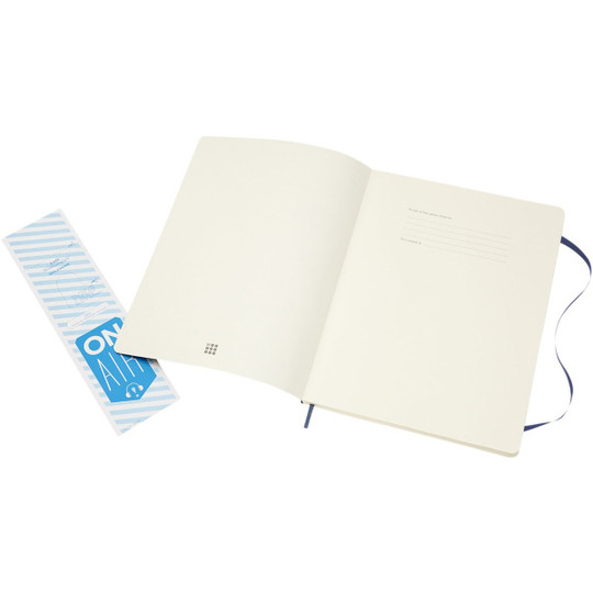 Moleskine 107181 - Classic XL soft cover notebook - plain