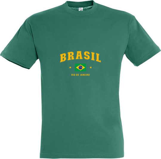 T-shirt à motif Brésil 11380-CDBR-F