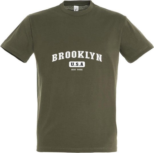 Needen 11380-CDBK-F - Brooklyn Front Designed T-shirt