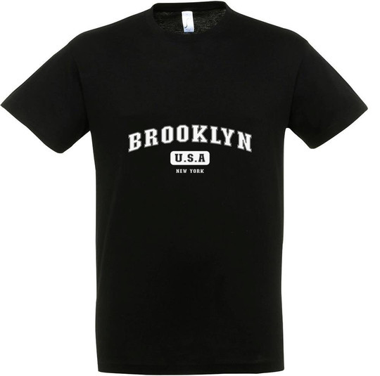 Needen 11380-CDBK-F - Brooklyn Front Designed T-shirt