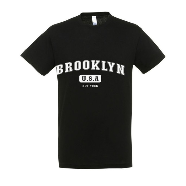 Needen 11380-CDBK-F - Brooklyn Front Designed Cotton T-shirt