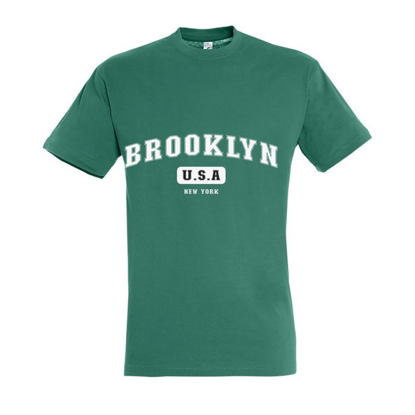 Needen 11380-CDBK-F - T-shirt Coton Imprimé Brooklyn Front
