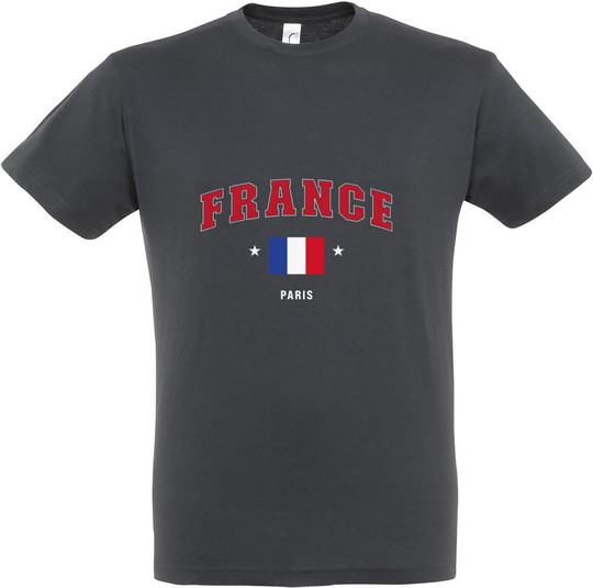 Needen 11380-CDFR-F - Bedrucktes Frankreich T-Shirt