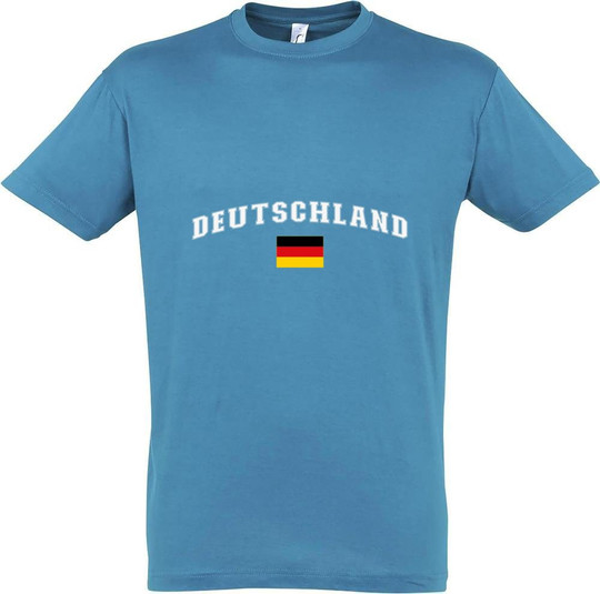 Germany Flag Front Graphic T-shirt 11380-CDDE-F