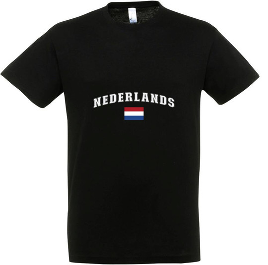 Needen 11380-CDNL-F - Nederlands Front Printed T-shirt