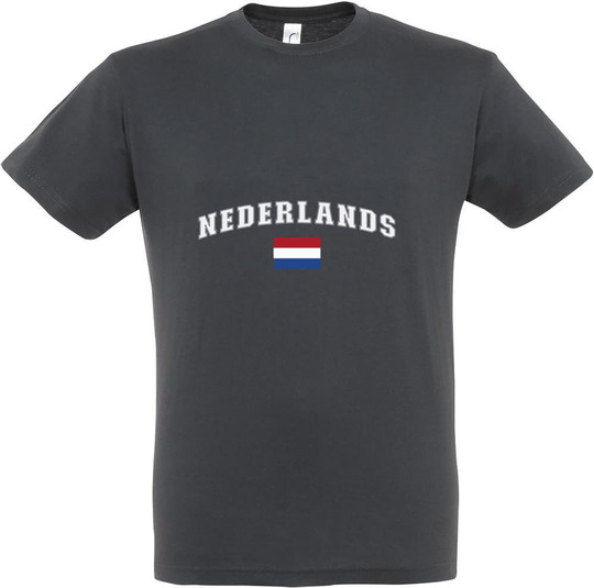 Needen 11380-CDNL-F - Nederlands Front Printed T-shirt