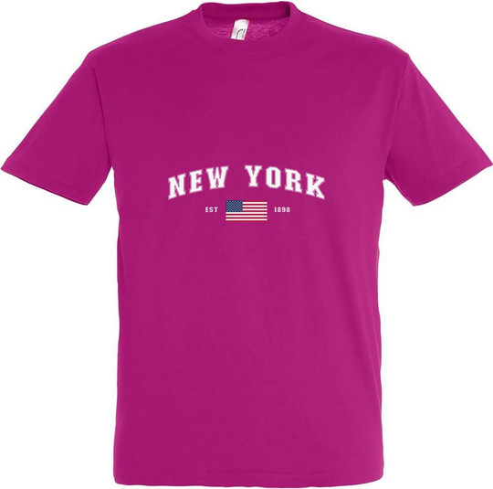 Needen 11380-CDNY-F - New York Front -graafinen T-paita