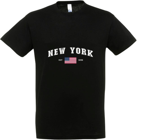 Needen 11380-CDNY-F - New York Front Graphic T-shirt
