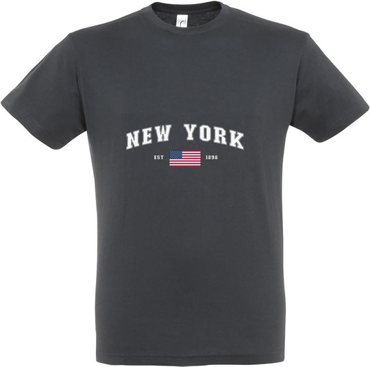Needen 11380-CDNY-F - T-shirt graphique New York Front