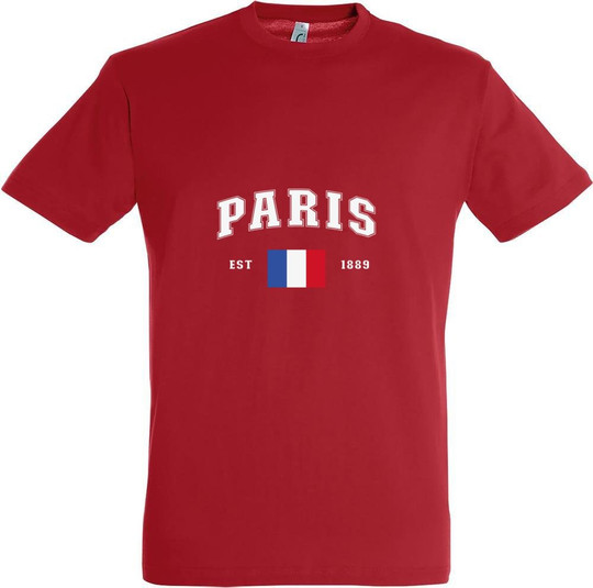 Needen 11380-CDPR-F - Paris Design Unisex T-shirt
