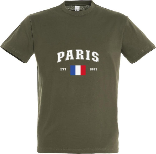 Needen 11380-CDPR-F - Paris Design Unisex T-shirt
