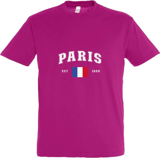 Needen 11380-CDPR-F - Pariisi Design Unisex T-paita